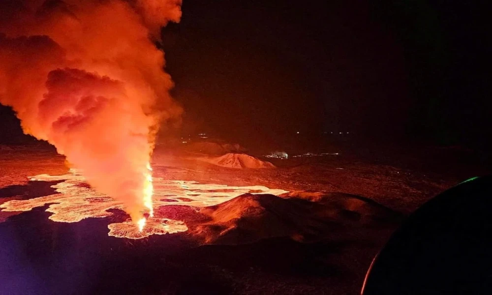 Ισλανδία: Έκρηξη ηφαιστείου για 7η φορά φέτος (Βίντεο)